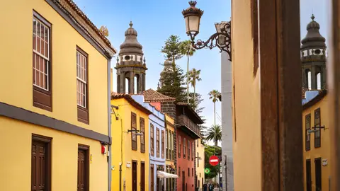 San Cristóbal de La Laguna, en Tenerife. San Cristóbal de La Laguna, en Tenerife.