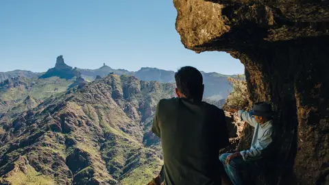 Vistas desde las cuevas. Vistas desde las cuevas.