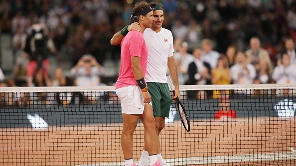 Rafael Nadal y Roger Federer