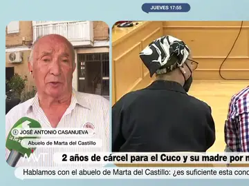 El abuelo de Marta del Castillo lamenta que Carcaño y El Cuco no hayan tenido un careo: &quot;El pastor de la manada se salió con la suya&quot;