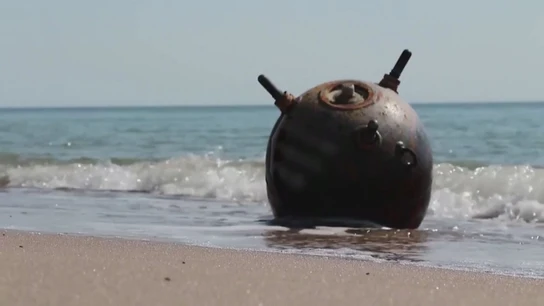 Las turísticas playas de Odesa, plagadas de minas por la guerra con Rusia Las turísticas playas de Odesa, plagadas de minas por la guerra con Rusia