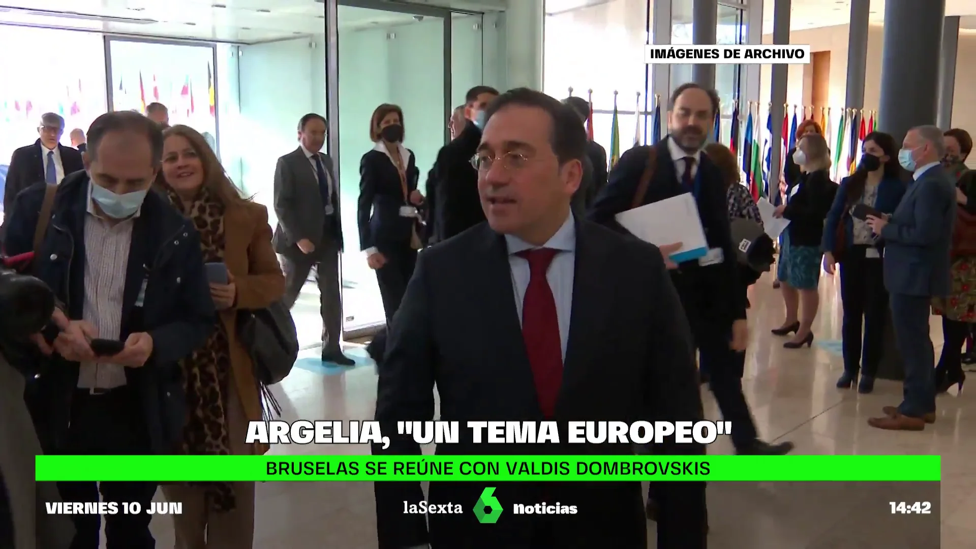 El Gobierno intenta reconducir la situación con Argelia: Albares viaja a Bruselas para abordar la crisis diplomática