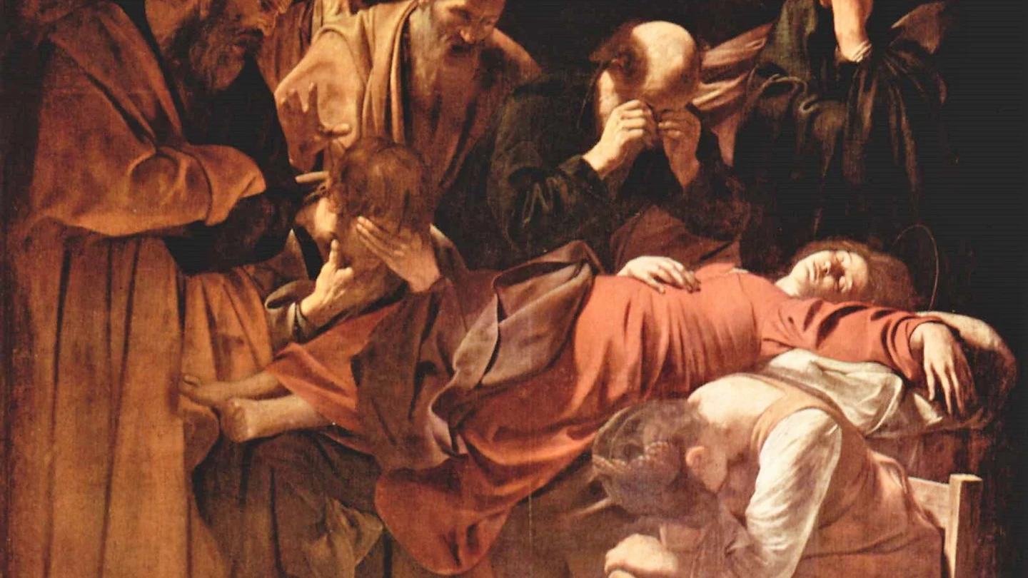 La muerte de la Virgen, de Caravaggio La muerte de la Virgen, de Caravaggio