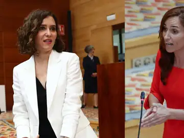 Isabel Díaz Ayuso y Mónica García