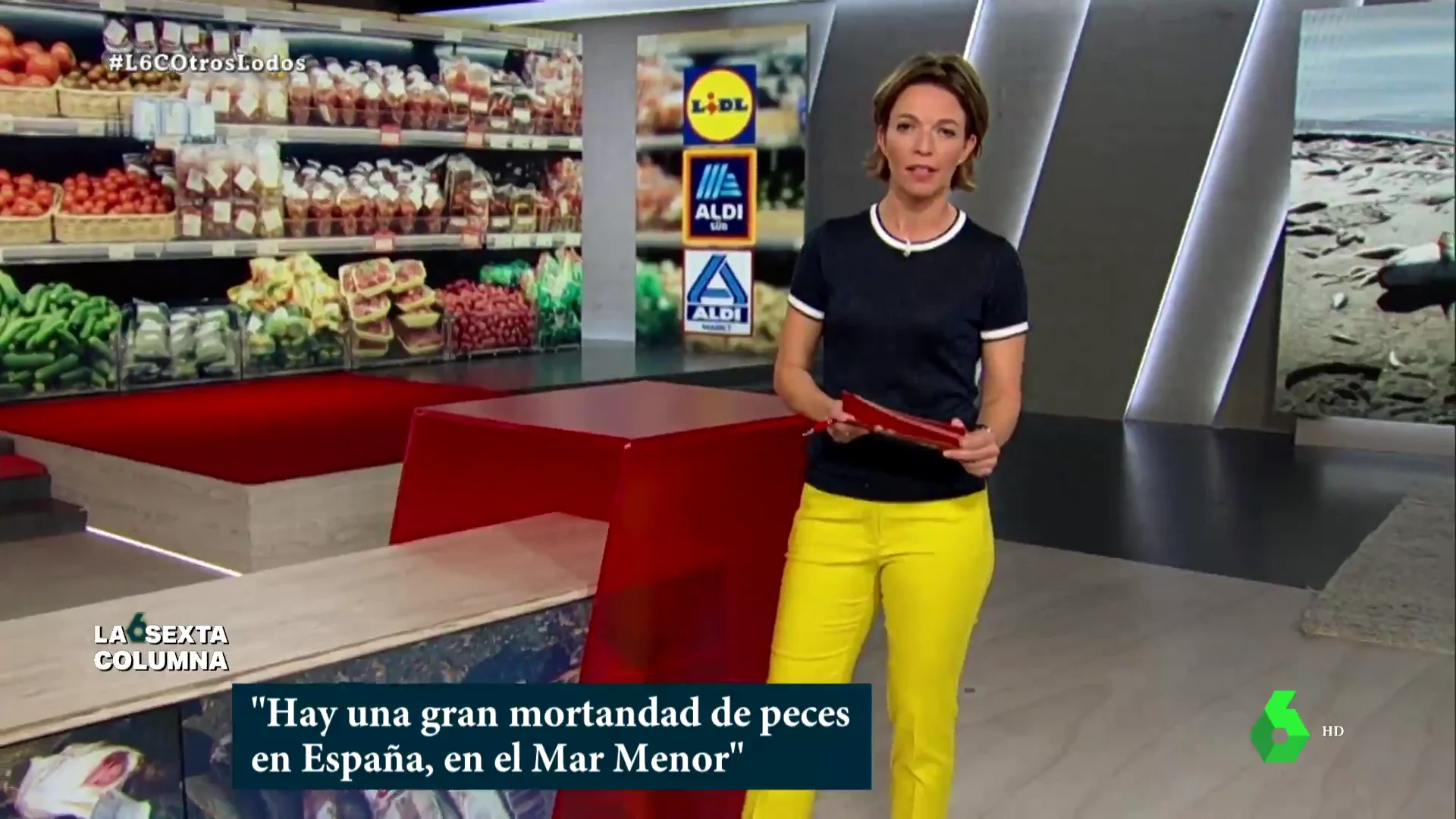 La campaña de la televisión alemana contra las verduras y hortalizas producidas en el Mar Menor: "Puedes comértelo, pero para ello tiran veneno a los peces"