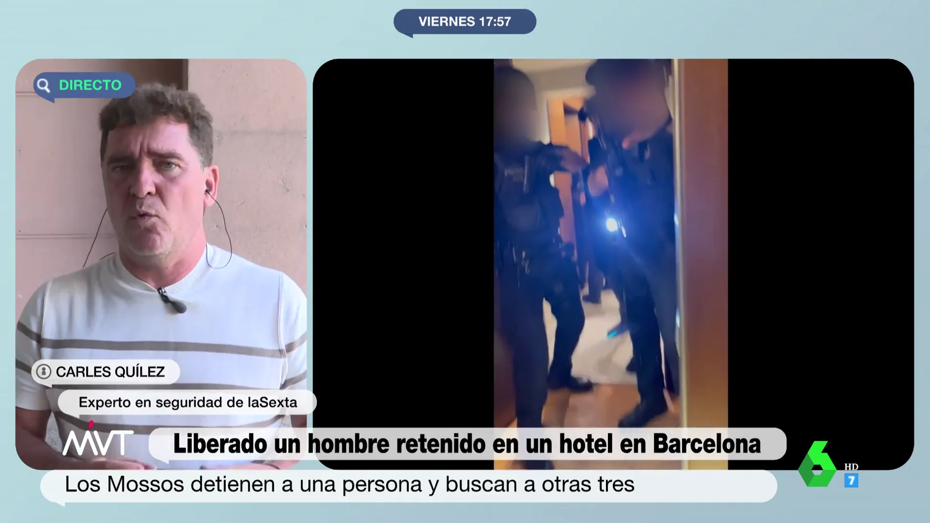 Secuestrado y torturado en un hotel de Barcelona: "Lo ocurrido es una moneda de cambio"