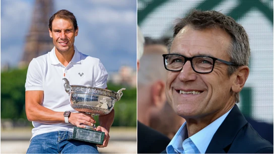 Mats Wilander y Rafa Nadal Mats Wilander y Rafa Nadal