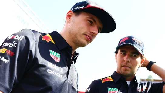 Max Verstappen y 'Checo' Pérez Max Verstappen y 'Checo' Pérez