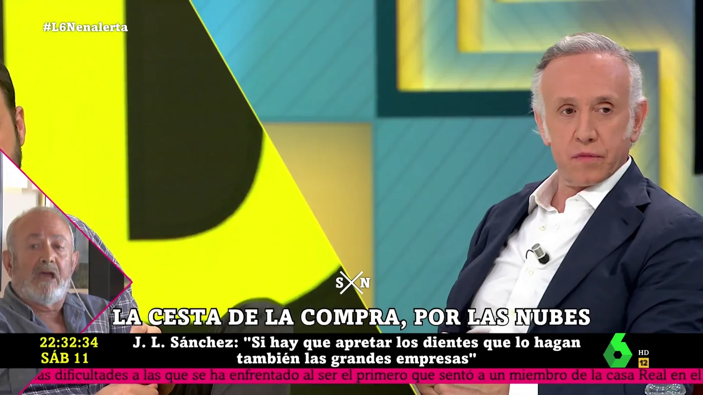 El mensaje de Eduardo Inda al Gobierno: "Menos coches oficiales, 'enchufados', paniaguados, chóferes, chiringuitos..." El mensaje de Eduardo Inda al Gobierno: "Menos coches oficiales, 'enchufados', paniaguados, chóferes, chiringuitos..."