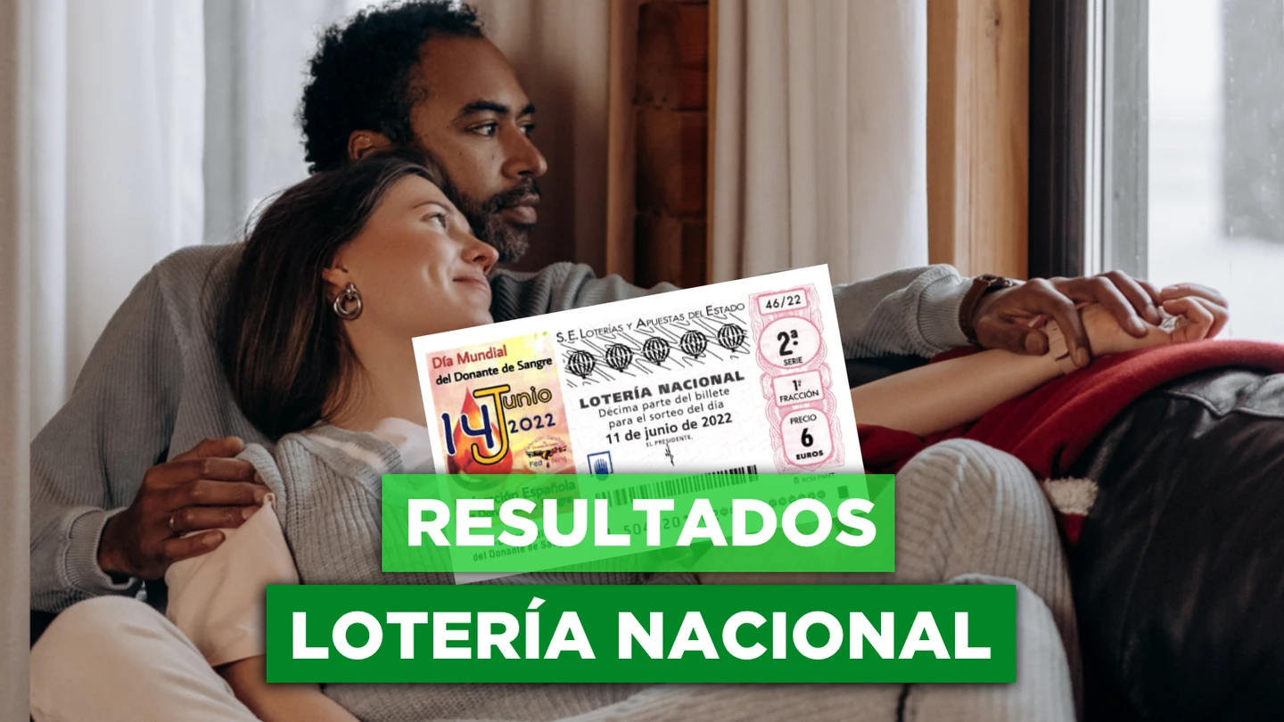 Lotería Nacional hoy: Comprobar sorteo del sábado 11 de junio, en directo Lotería Nacional hoy: Comprobar sorteo del sábado 11 de junio, en directo