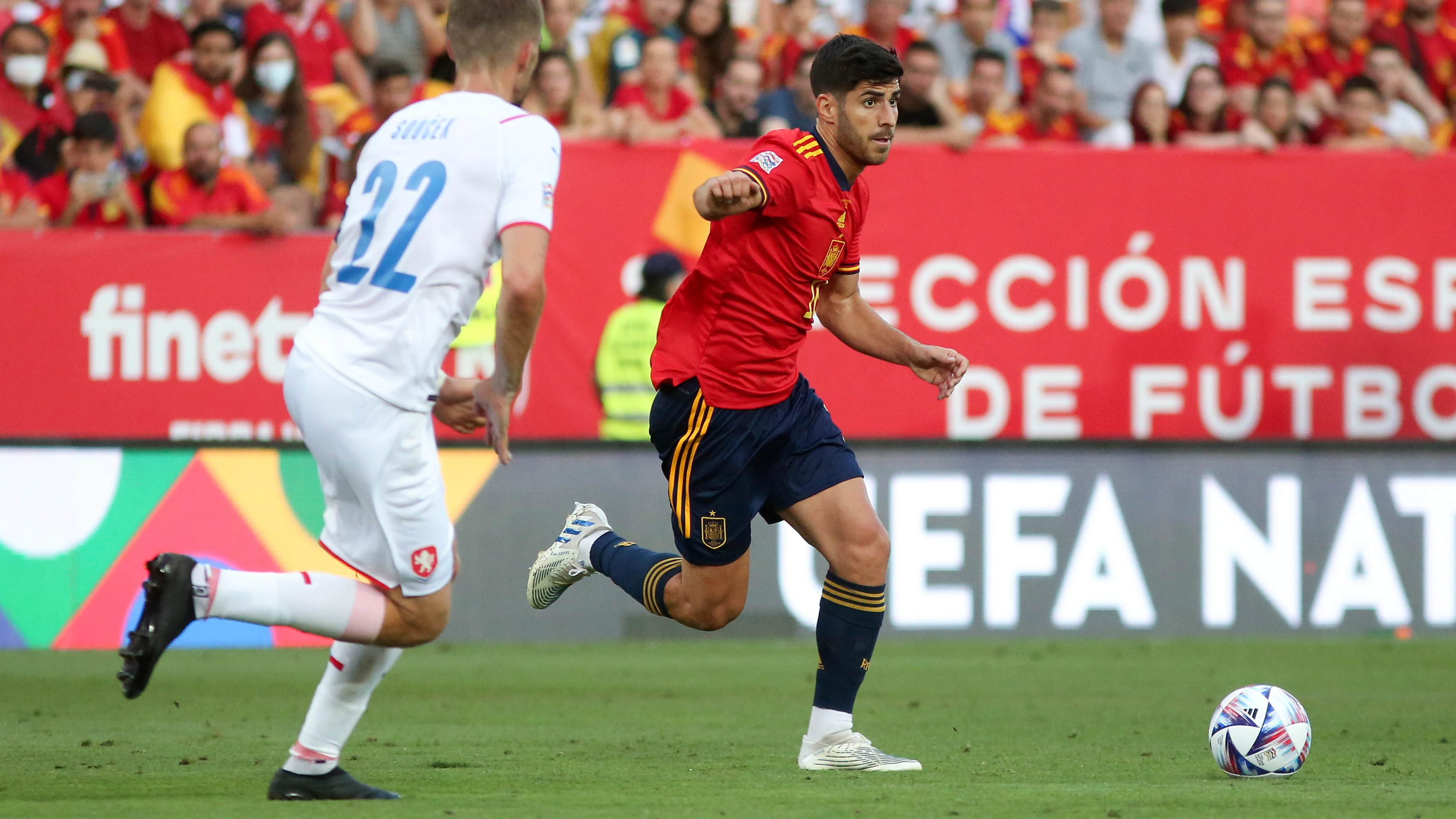 Marco Asensio ante República Checa