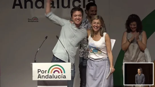 En la imagen, Íñigo Errejón y Yolanda Díaz En la imagen, Íñigo Errejón y Yolanda Díaz