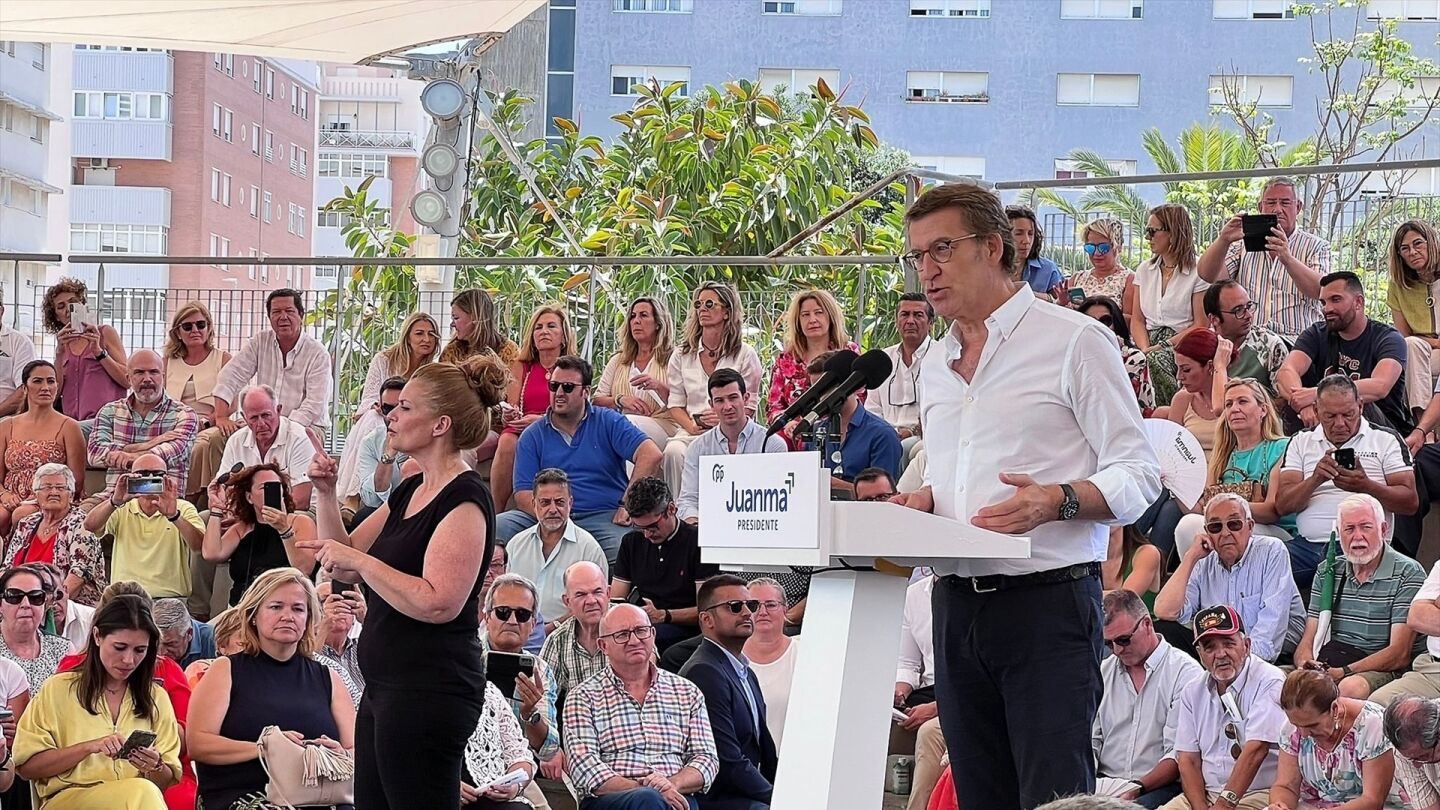 Alberto N&uacute;&ntilde;ez Feij&oacute;o en C&aacute;diz 