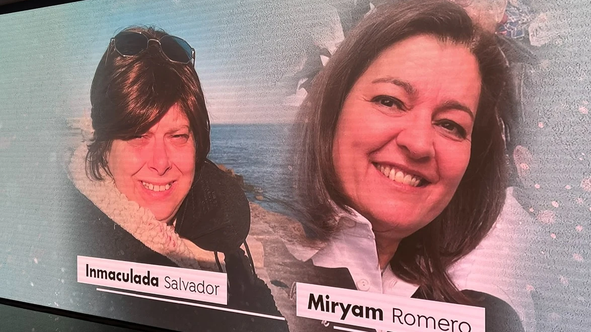 Inmaculada Salvador y Miryam Romero