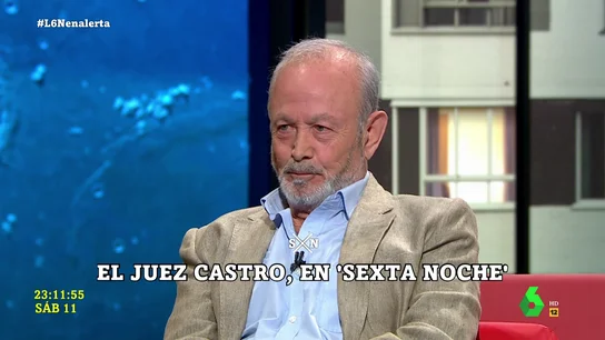 La crítica del juez Castro a la inviolabilidad del rey emérito: "La colaron en la Constitución de una manera subrepticia" La crítica del juez Castro a la inviolabilidad del rey emérito: "La colaron en la Constitución de una manera subrepticia"