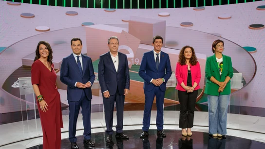 Los candidatos elevan el tono en el último debate de la campaña electoral sin apenas propuestas Los candidatos elevan el tono en el último debate de la campaña electoral sin apenas propuestas