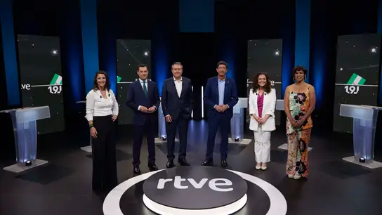 Último debate y un PP a la cabeza en las encuestas: la campaña andaluza arranca su semana clave El PP se acerca a la mayoría