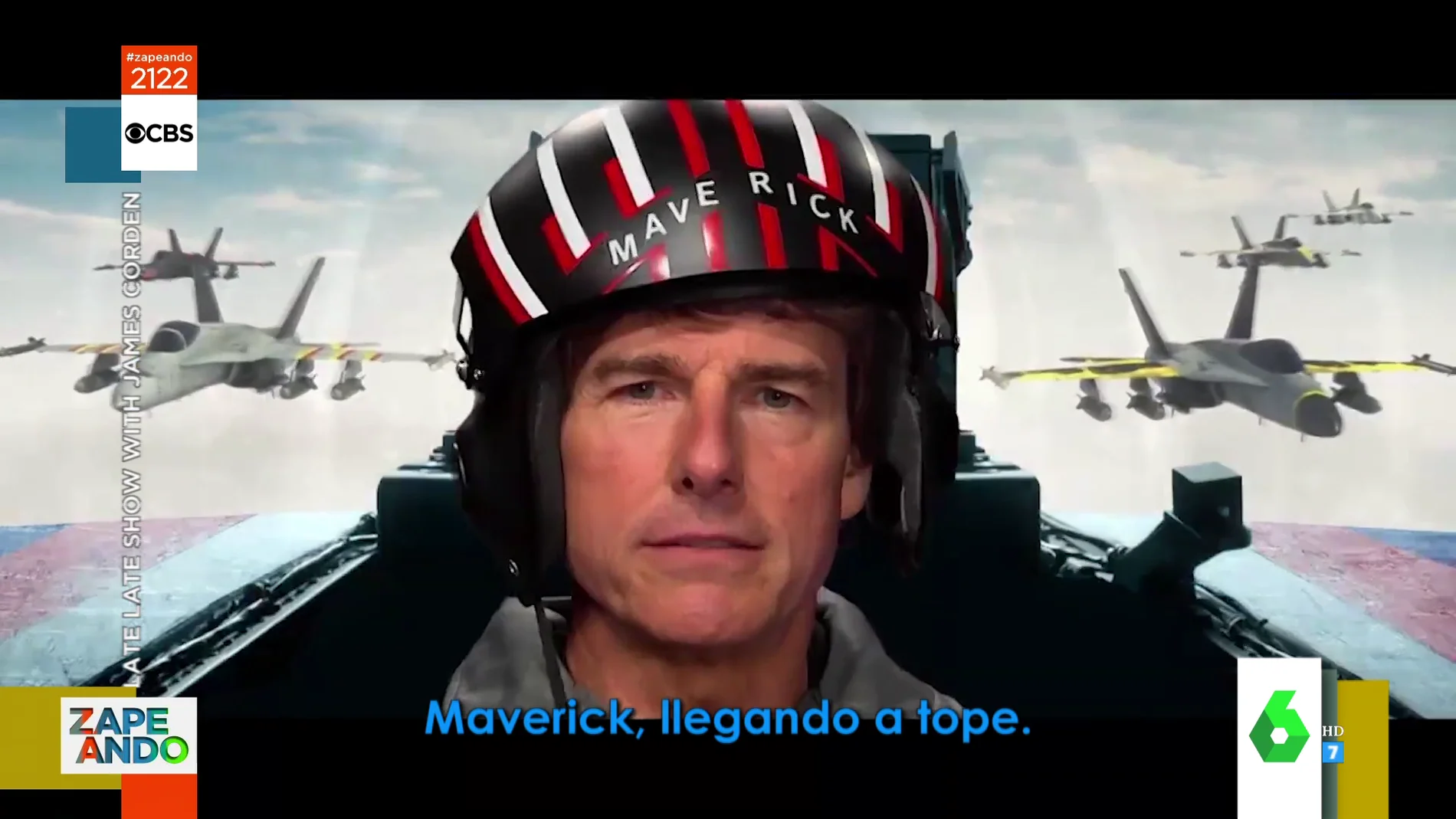 jeg er sulten udvikling nikkel La parodia de 'Top Gun: Maverick' protagonizada por Tom Cruise y James  Corden que alucina a Dani Mateo