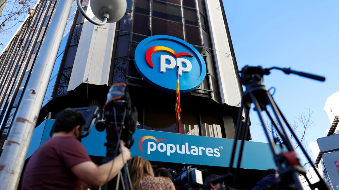 Sede del PP, en la calle Génova de Madrid Sede del PP, en la calle Génova de Madrid/ EFE/Rodrigo Jimenez