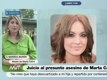 La esperanza de la madre de Marta Calvo ante el juicio a Jorge Palma: &quot;Espero que se derrumbe al ver a su madre&quot;