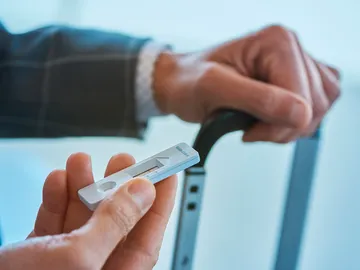 Test COVID en el aeropuerto Test COVID en el aeropuerto