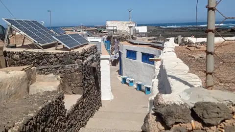 Casitas del islote de Lobos Casitas del islote de Lobos