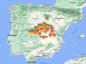 Mapa | Más de 50 playas y piscinas naturales cerca de Madrid para combatir el calor