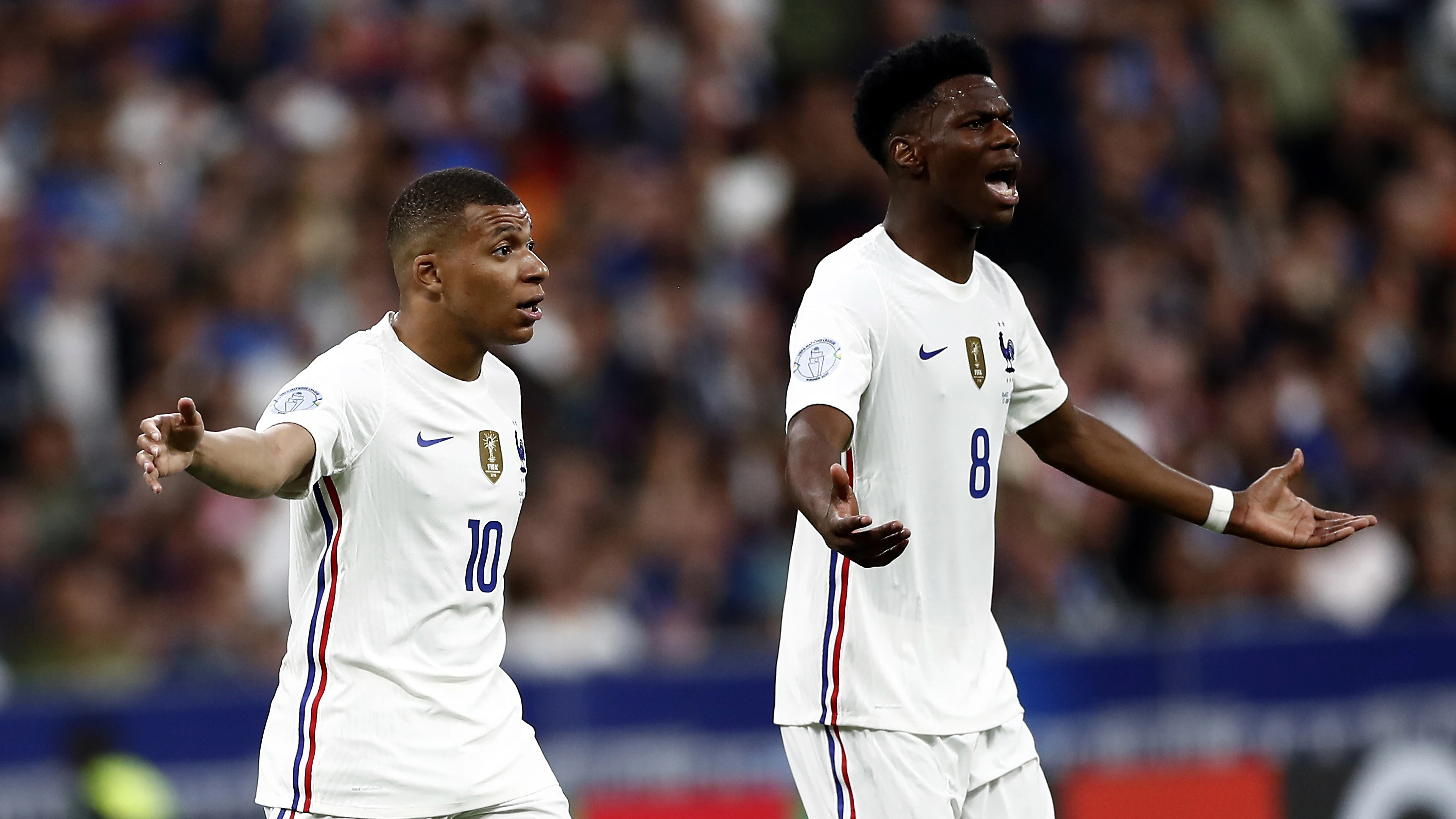 Mbappé y Tchouameni