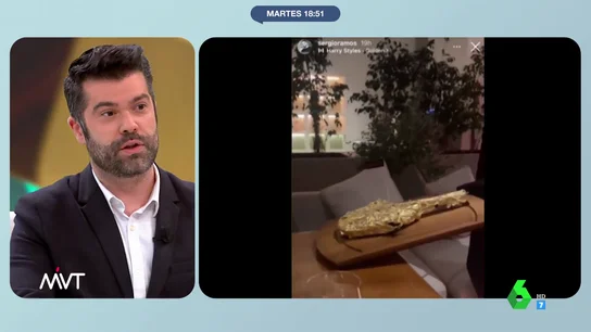 El nutricionista Luis Alberto Zamora desmonta al chef Salt Bae y sus carnes 'al oro': "Es pura parafernalia" El nutricionista Luis Alberto Zamora desmonta al chef Salt Bae y sus carnes 'al oro': "Es pura parafernalia"
