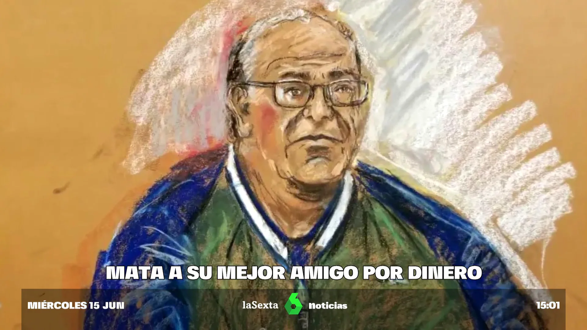 mata a su amigo por dinero