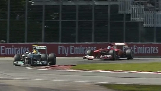 Hamilton y Alonso en Canadá 2013 Hamilton y Alonso en Canadá 2013