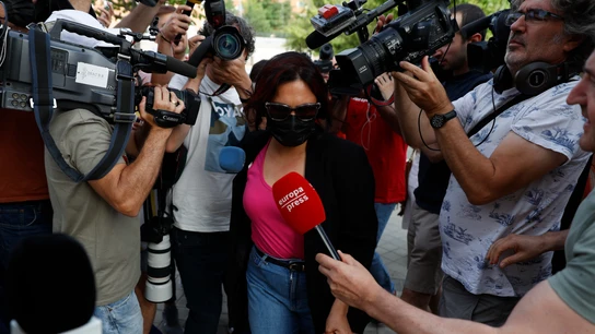 La cuidadora de la octogenaria María Isabel Suárez, cuya muerte, presuntamente a manos del actor Luis Lorenzo y su mujer, toma investiga la titular del juzgado de Arganda del Rey La cuidadora de la octogenaria María Isabel Suárez, cuya muerte, presuntamente a manos del actor Luis Lorenzo y su mujer, toma investiga la titular del juzgado de Arganda del Rey