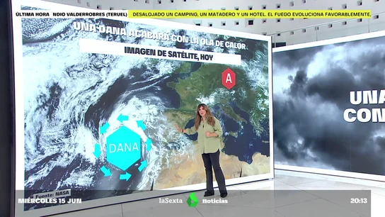Una DANA entra el fin de semana en España para frenar la ola de calor Una DANA entra el fin de semana en España para frenar la ola de calor
