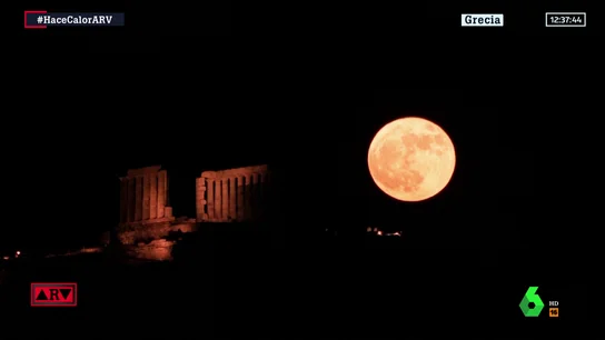 Las mejores fotos de la superluna de fresa Las mejores fotos de la superluna de fresa
