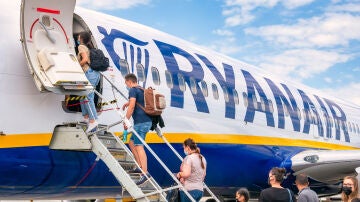 Avión de Ryanair