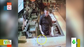 Vídeo viral de un vaso que se mueve solo en un bar