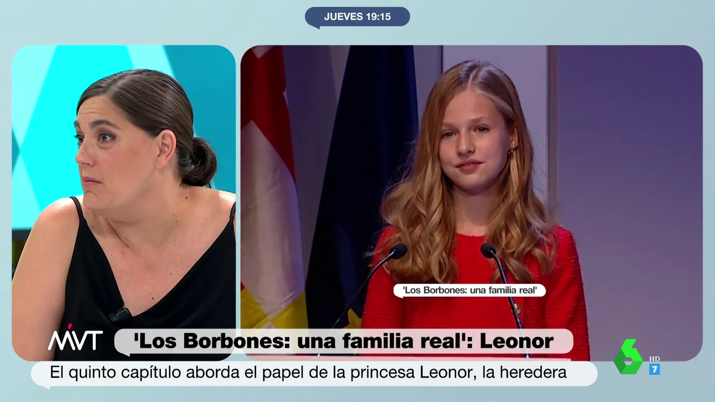 Loreto Ochando, sobre la princesa Leonor: "¿Que habla tres idiomas y que lee muy bien? Es normal, no tiene otra cosa que hacer" Loreto Ochando, sobre la princesa Leonor: "¿Que habla tres idiomas y que lee muy bien? Es normal, no tiene otra cosa que hacer"