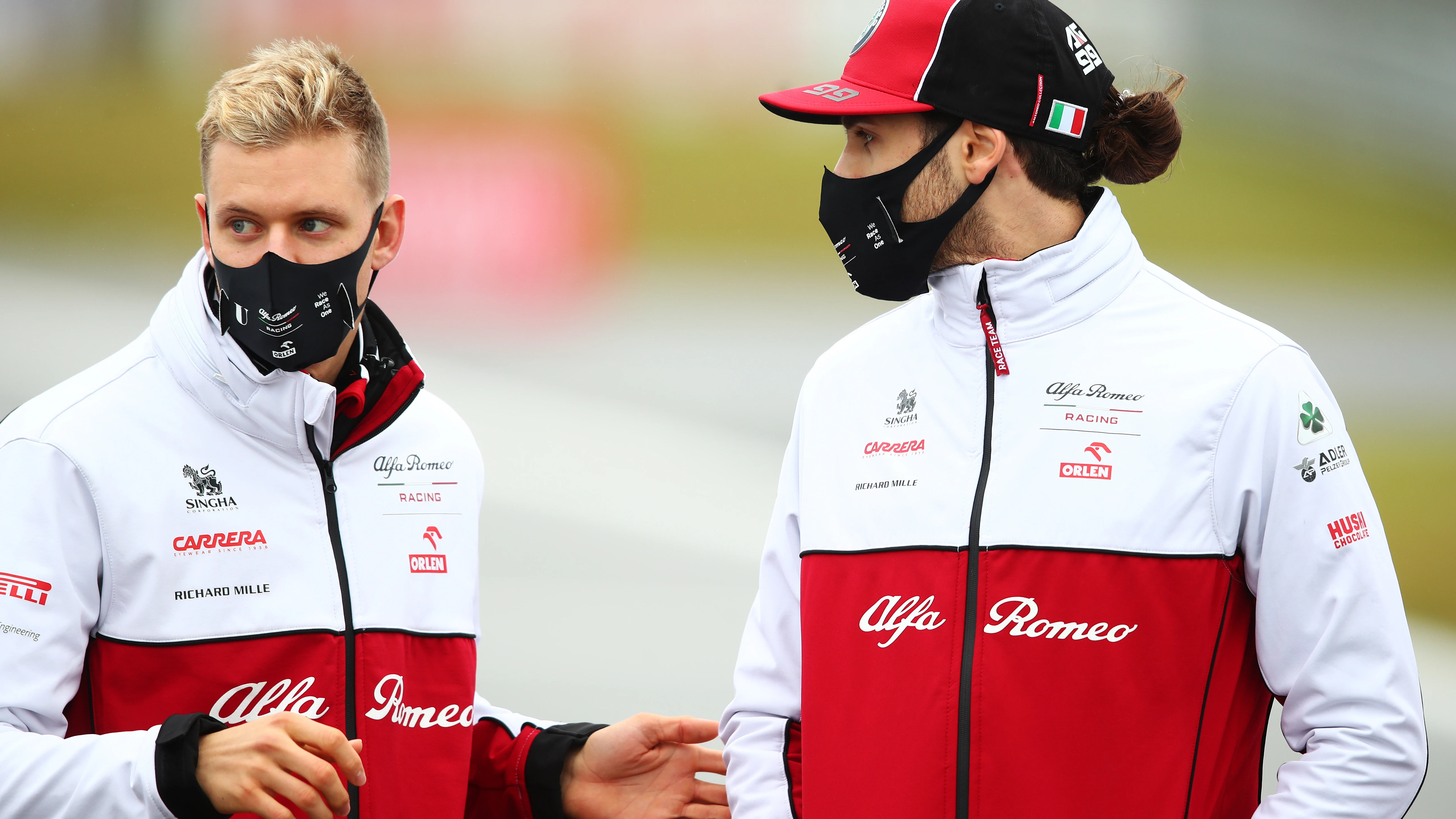 Mick Schumacher y Antonio Giovinazzi