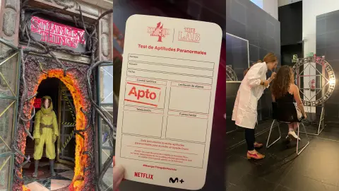 'The Lab', el evento de 'Stranger Things' en Madrid 'The Lab', el evento de 'Stranger Things' en Madrid