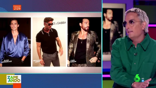 Álex González, William Levy o Can Yaman: Josie se moja y confiesa qué actor prefiere vestido de Dolce & Gabbana Álex González, William Levy o Can Yaman: Josie se moja y confiesa qué actor prefiere vestido de Dolce & Gabbana