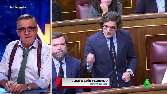 Wyoming alucina con el sustituto de Olona, "José María Melenas, el azote de los menas": "Solo verle es maravilloso" Wyoming alucina con el sustituto de Olona, "José María Melenas, el azote de los menas": "Solo verle es maravilloso"