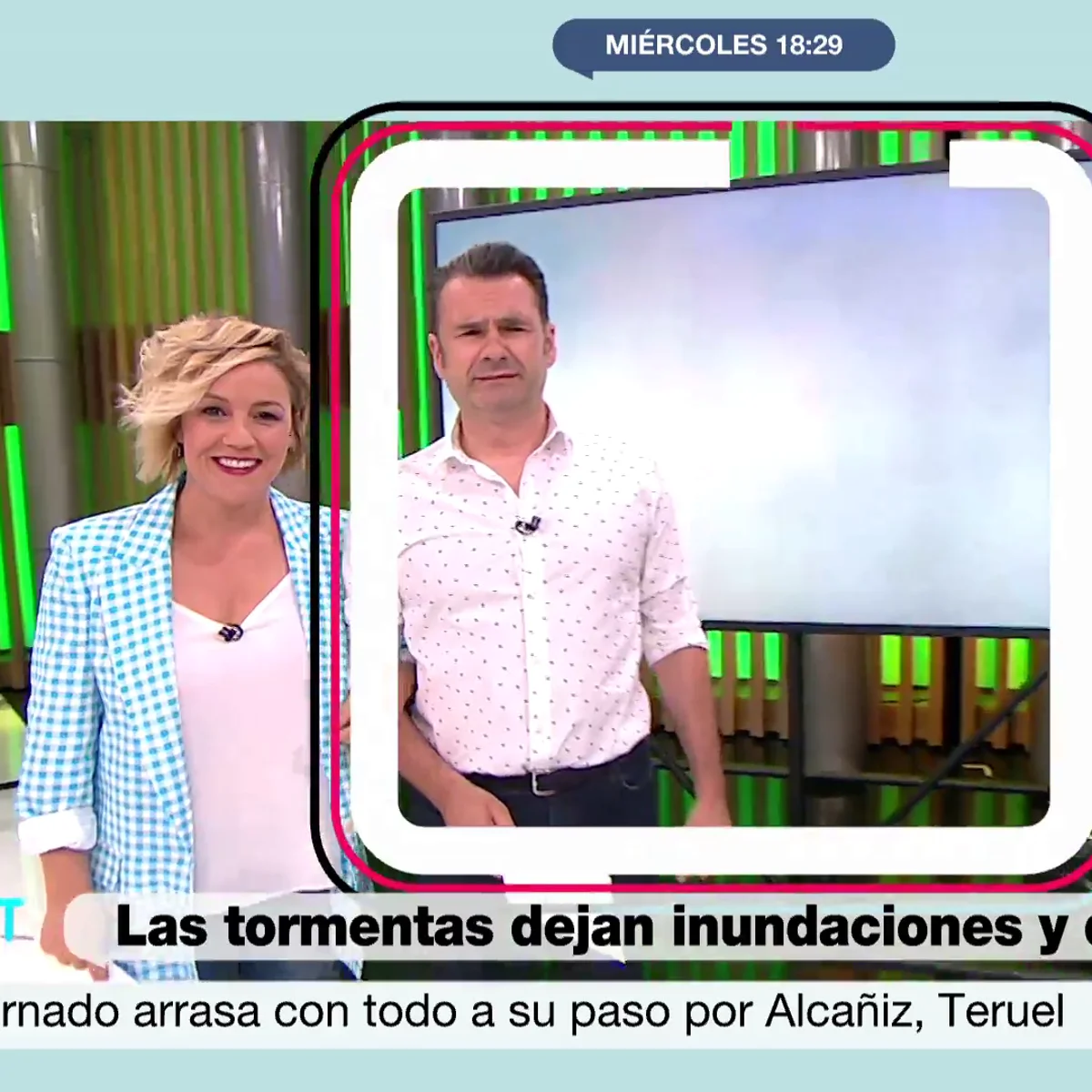Queda inaugurado el confesionario de Iñaki López: así ha sido el divertido  momento del presentador con el micrófono