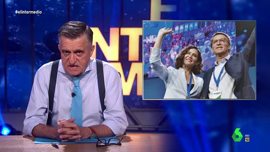 Wyoming se emociona con las palabras de Ayuso a Feijóo: "Es lo más bonito que ha dicho que no sea sobre ella o Madrid" Wyoming se emociona con las palabras de Ayuso a Feijóo: "Es lo más bonito que ha dicho que no sea sobre ella o Madrid"