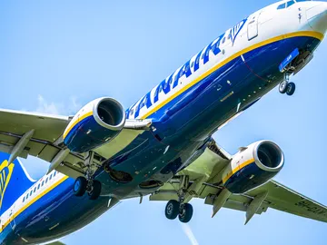 Avión de Ryanair Avión de Ryanair
