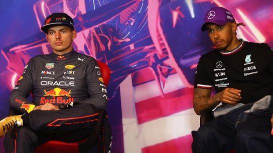 Max Verstappen y Lewis Hamilton Max Verstappen y Lewis Hamilton