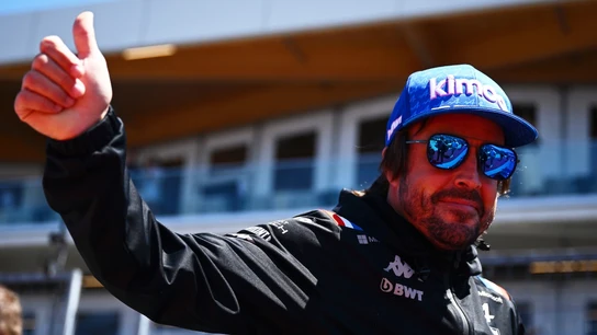 Fernando Alonso, piloto de Alpine Fernando Alonso, piloto de Alpine