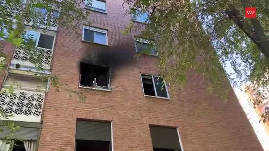 Muere calcinada una anciana de 82 años en un incendio en su vivienda en Móstoles, Madrid Muere calcinada una anciana de 82 años en un incendio en su vivienda en Móstoles, Madrid