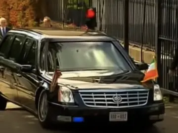 El punto débil de “La bestia”, el coche de Joe Biden, es… una rampa El punto débil de “La bestia”, el coche de Joe Biden, es… una rampa