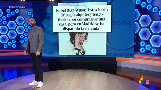 Dani Mateo, indignado con Ayuso tras quejarse de que no puede comprar una casa: "Se ha negado siempre a regular el precio del alquiler" Dani Mateo, indignado con Ayuso tras quejarse de que no puede comprar una casa: "Se ha negado siempre a regular el precio del alquiler"