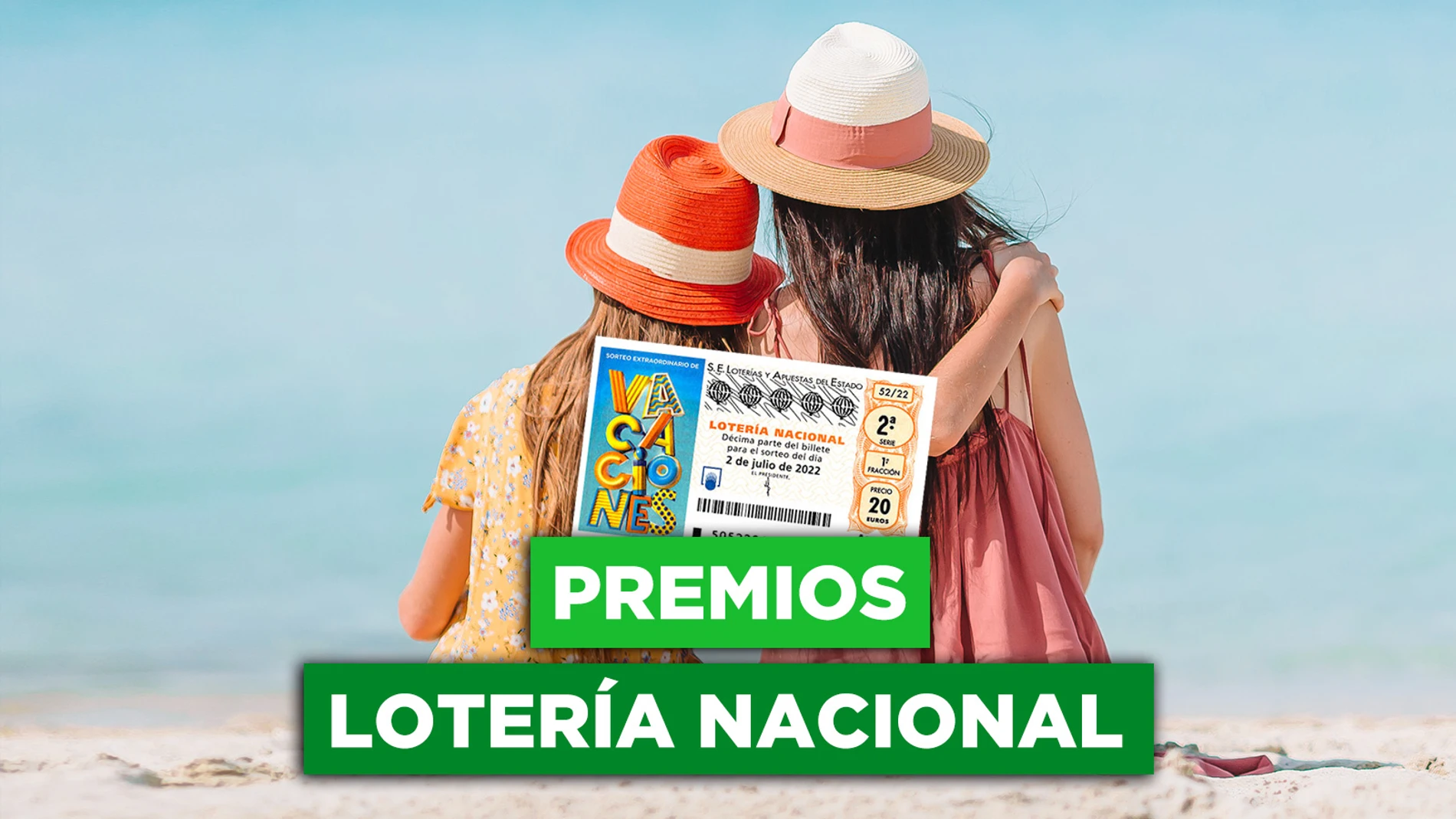 ¿Qué premios reparte el Sorteo Extraordinario de Lotería Nacional de Vacaciones 2022?